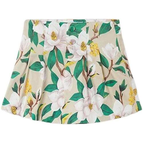 textil Niña Shorts / Bermudas Mayoral Falda pantalon estampada Verde