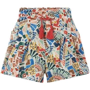 textil Niña Shorts / Bermudas Mayoral Falda pantalon estampada Beige