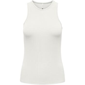 textil Mujer Tops y Camisetas Only ONLBELIA S/L TANK TOP JRS Blanco