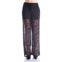 textil Mujer Pantalones con 5 bolsillos Semicouture S3SH04 Negro