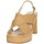 Zapatos Mujer Sandalias Keys K-8101 Beige