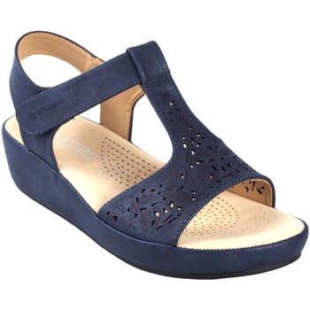 Zapatos Mujer Multideporte Amarpies Sandalia señora  23586 abz azul Azul