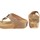 Zapatos Mujer Multideporte Amarpies Sandalia señora  23582 abz bronce Plata