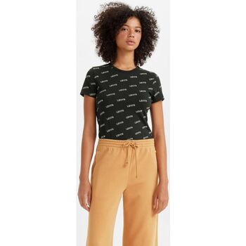textil Mujer Tops y Camisetas Levi's 17944 0025 - RICKIE-BLACK Negro