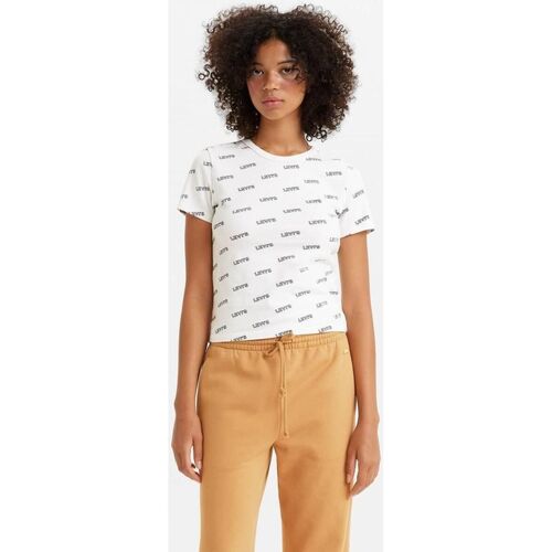 textil Mujer Tops y Camisetas Levi's 17944 0024 - RICKIE-0024 Blanco