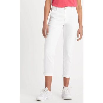 textil Mujer Pantalones Dockers A1073 0042 HIGH WAISTED CHINO-LUCENT WHITE Blanco