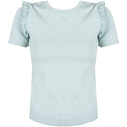 textil Mujer Camisetas manga corta Patrizia Pepe DM3623 A13 Azul