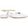 Zapatos Mujer Bailarinas-manoletinas Café Noir C1ED4380 Blanco