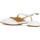 Zapatos Mujer Bailarinas-manoletinas Café Noir C1ED4380 Blanco