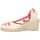 Zapatos Mujer Sandalias Carmen Garcia 41S5 Coral Mujer Coral Rojo