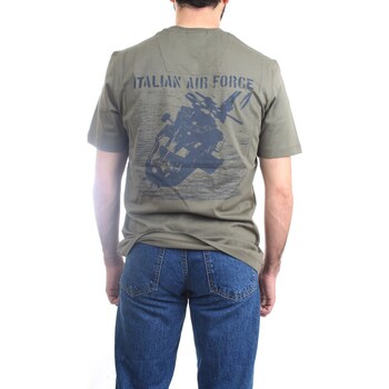 Aeronautica Militare 231TS2089J594 T-Shirt/Polo hombre verde Verde