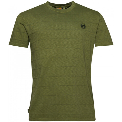 textil Hombre Tops y Camisetas Superdry Vintage texture Verde