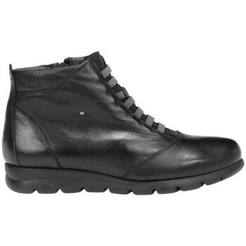 Zapatos Mujer Botines Fluchos BOTIN PIEL SUGAR MUJER F0356 Negro