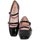 Zapatos Mujer Bailarinas-manoletinas Escoolers BAILARINA MARY JANE PIEL  DOROTHY E2327T Negro