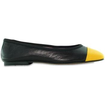 Zapatos Mujer Bailarinas-manoletinas Escoolers BAILARINA PUNTA CUADRADA NEGRO  SINATRA E200P Amarillo