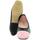 Zapatos Mujer Bailarinas-manoletinas Escoolers BAILARINA PUNTA CUADRADA NEGRO  SINATRA E200P Rosa