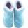Zapatos Mujer Pantuflas Garzon Zapatillas de casa tipo Botín Mujer Azul