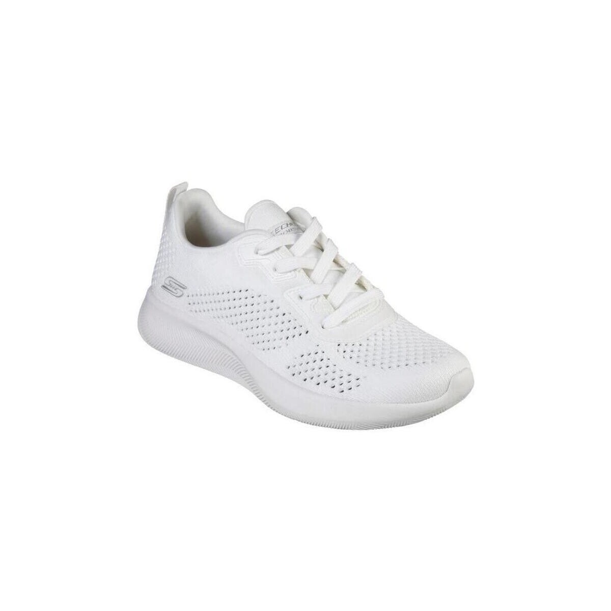 Zapatos Mujer Deportivas Moda Skechers DEPORTIVA DE MUJER  BOBS SQUAD 2 117018 Blanco