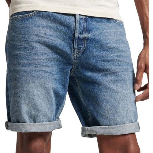 textil Hombre Shorts / Bermudas Superdry  Azul