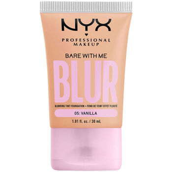 Belleza Base de maquillaje Nyx Professional Make Up Bare With Me Blur 05-vanilla 