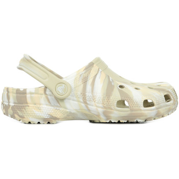 Zapatos Mujer Zuecos (Mules) Crocs Classic Marbled Clog Beige
