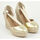 Zapatos Mujer Sandalias La Valeta Charlene Oro