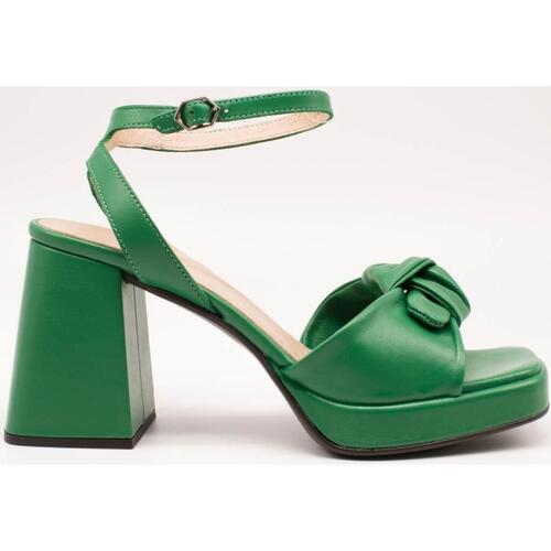 Zapatos Mujer Sandalias Wonders M-5301 Jade Verde