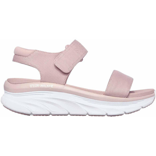 Zapatos Mujer Sandalias Skechers 119226 RELAXED FIT: D'LUX WALKER - NEW BLOCK Rosa