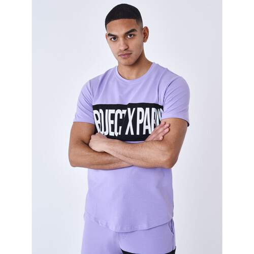 textil Hombre Tops y Camisetas Project X Paris  Violeta
