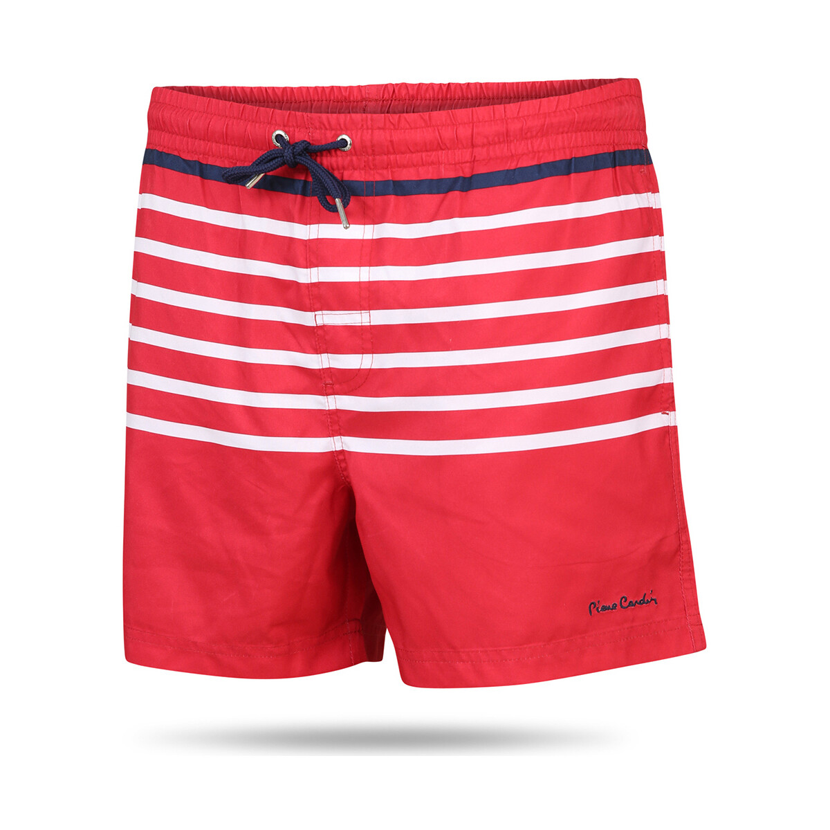 textil Hombre Bañadores Pierre Cardin Striped Swim Short Rojo