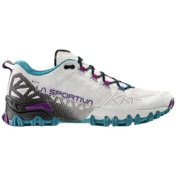 Zapatos Mujer Running / trail La Sportiva Zapatillas Bushido II GTX Mujer Light Grey/Blueberry Gris