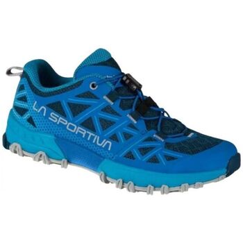 Zapatos Niños Running / trail La Sportiva Zapatillas Bushido II Junior Electric Blue/Maui Azul