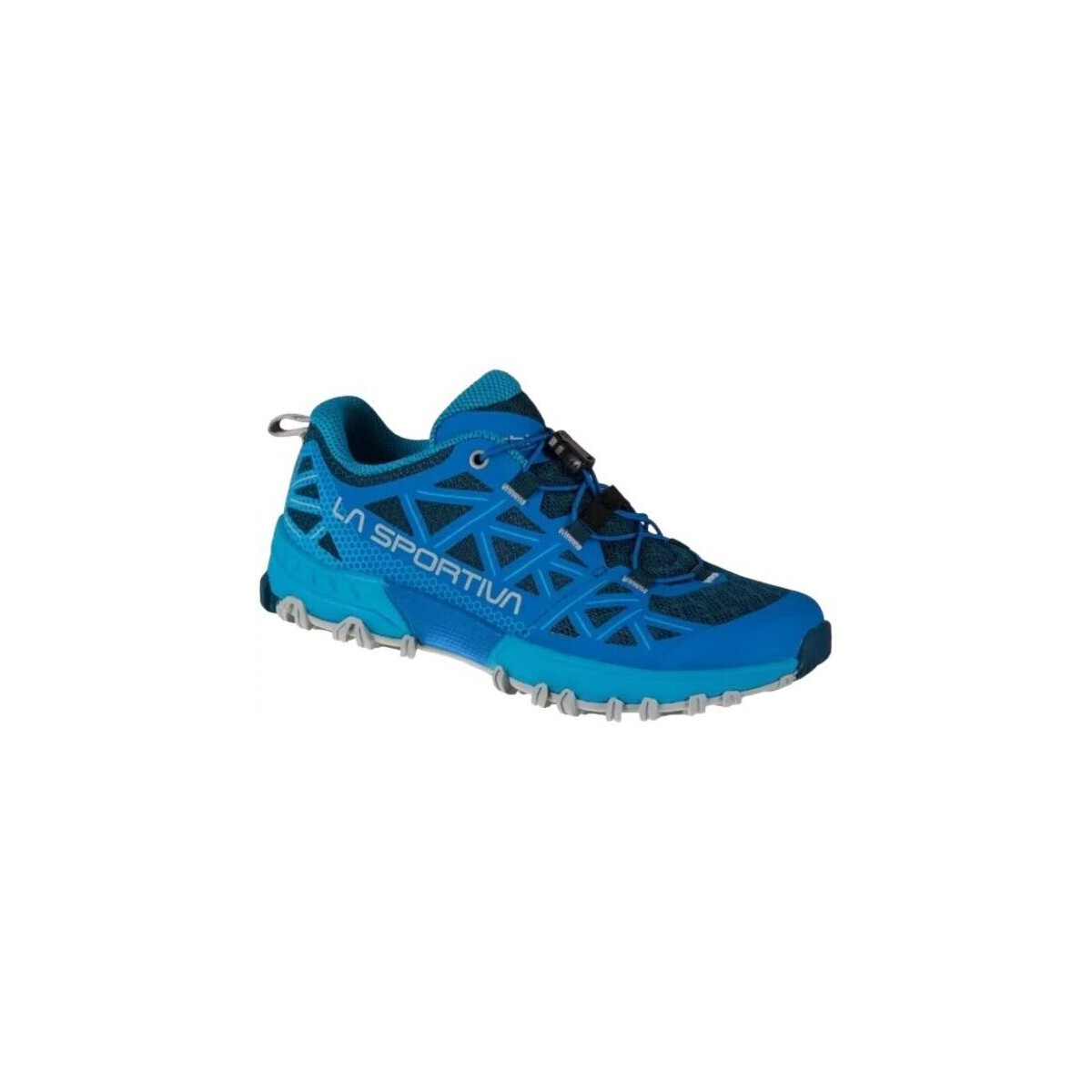 Zapatos Niños Running / trail La Sportiva Zapatillas Bushido II Junior Electric Blue/Maui Azul