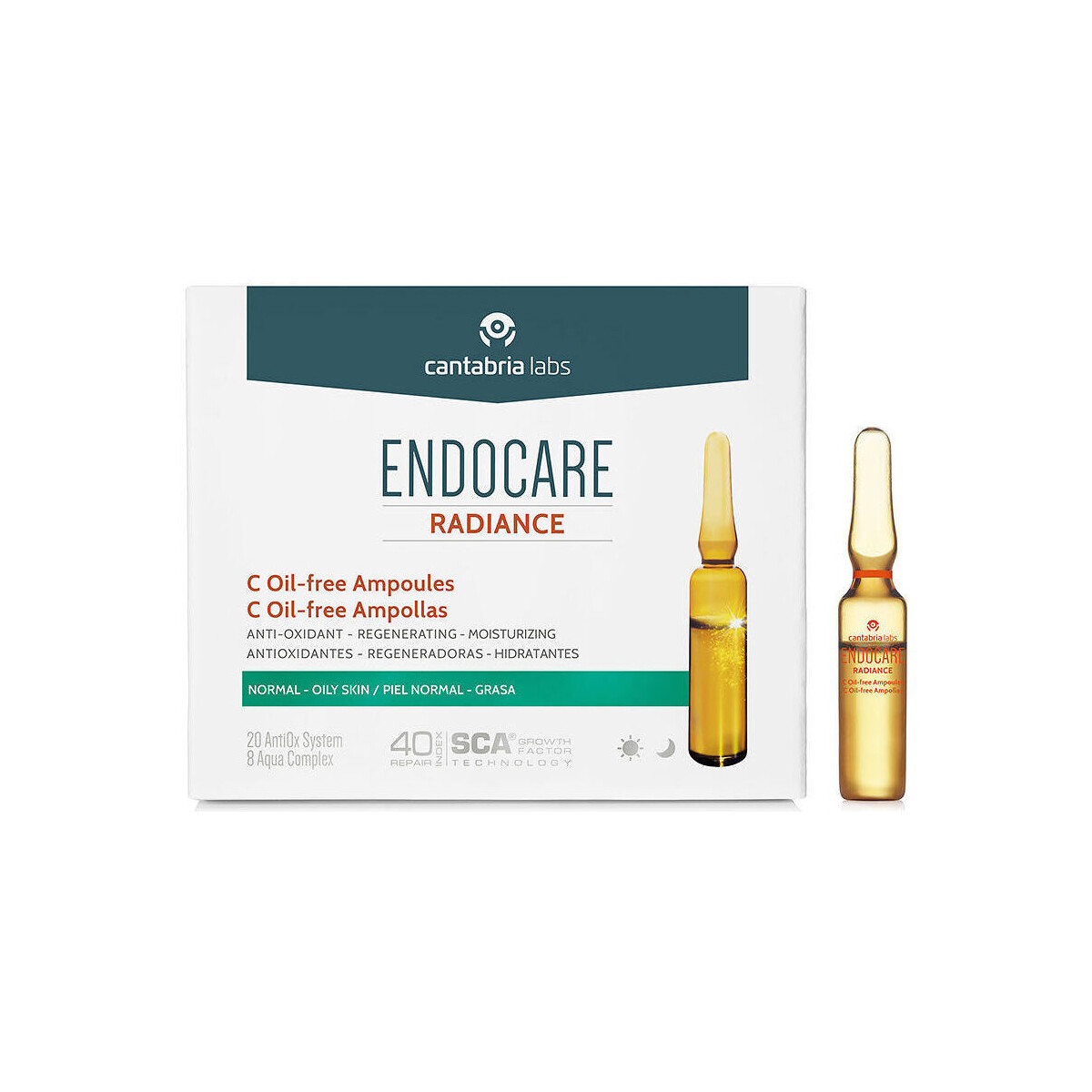 Belleza Cuidados especiales Endocare Radiance C Oil-free Ampollas 10 X 