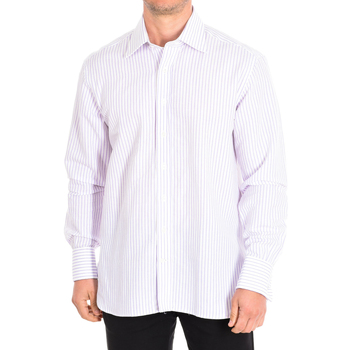 textil Hombre Camisas manga larga CafÃ© Coton BECASSE8-77HDC Blanco