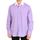 textil Hombre Camisas manga larga CafÃ© Coton BOATING1-33LSW Violeta