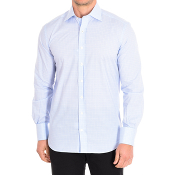 textil Hombre Camisas manga larga CafÃ© Coton CHARME3-77HDC Blanco