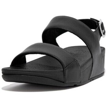 Zapatos Mujer Sandalias FitFlop LULU LEATHER BACK-STRAP SANDALS ALL BLACK Beige