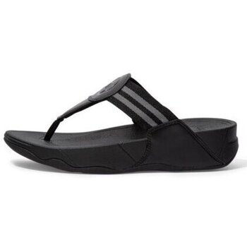 Zapatos Mujer Chanclas FitFlop WALKSTAR TOE POST SANDALS ALL BLACK - Beige