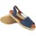Zapatos Mujer Multideporte Calzamur Sandalia señora  30135 azul Azul