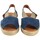 Zapatos Mujer Multideporte Calzamur Sandalia señora  30135 azul Azul