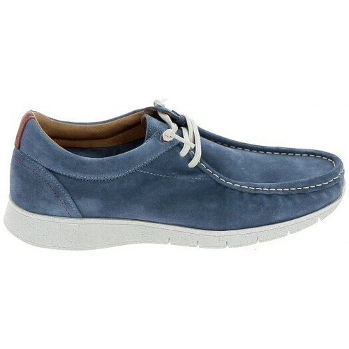 Zapatos Hombre Derbie & Richelieu Goodstep Mocassin GS4360 Bleu Azul