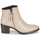 Zapatos Mujer Botines Dorking D8606-SUGAR-PORCELANA Beige