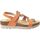 Zapatos Mujer Sandalias Plakton Curvi Naranja