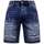 textil Hombre Pantalones cortos Enos Pantalones Cortos Slim Fit Denim Azul