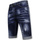 textil Hombre Pantalones cortos Local Fanatic Men's Paint Splatter Stonewashed Azul