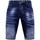 textil Hombre Pantalones cortos Local Fanatic Blue Ripped Shorts Slim Fit Azul