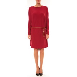 textil Mujer Vestidos Dress Code Robe 53021 bordeaux Rojo