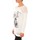 textil Mujer Camisetas manga larga La Vitrine De La Mode Tee Shirt Manches Longues MC1919 blanc Blanco