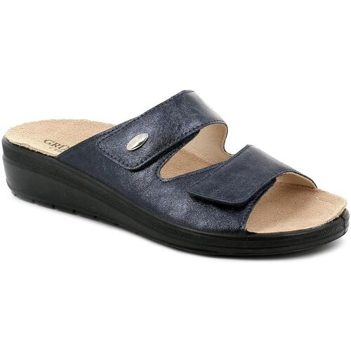 Zapatos Mujer Zuecos (Mules) Grunland GRU-CCC-CE0837-BL Azul